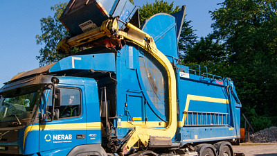 Beställ tömning av container
